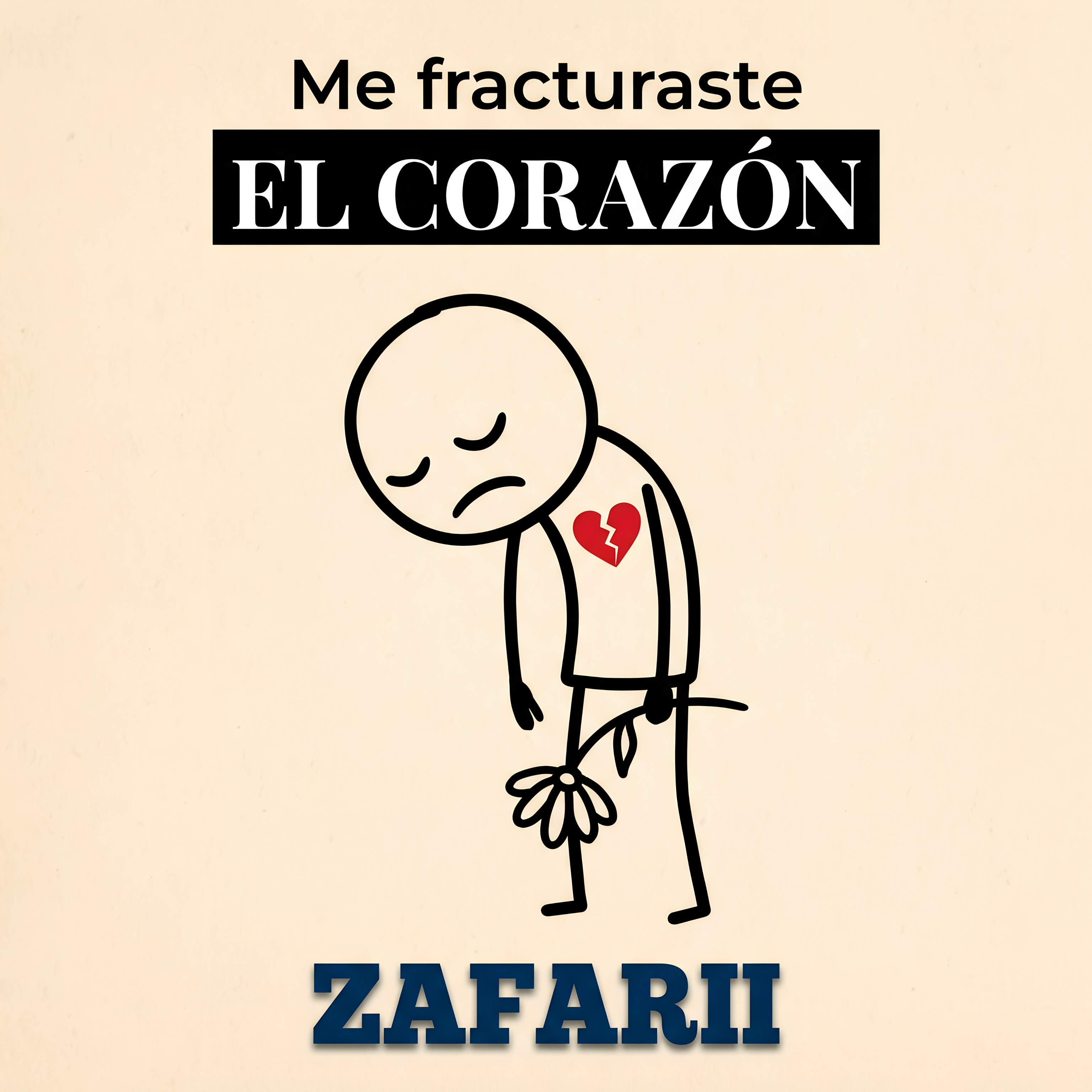 Me fracturaste el corazón cover art