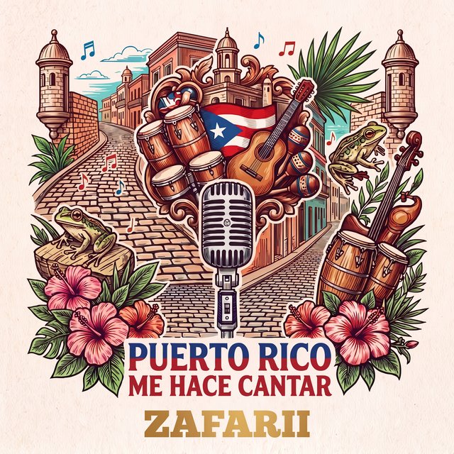 Puerto Rico me hace cantar cover art